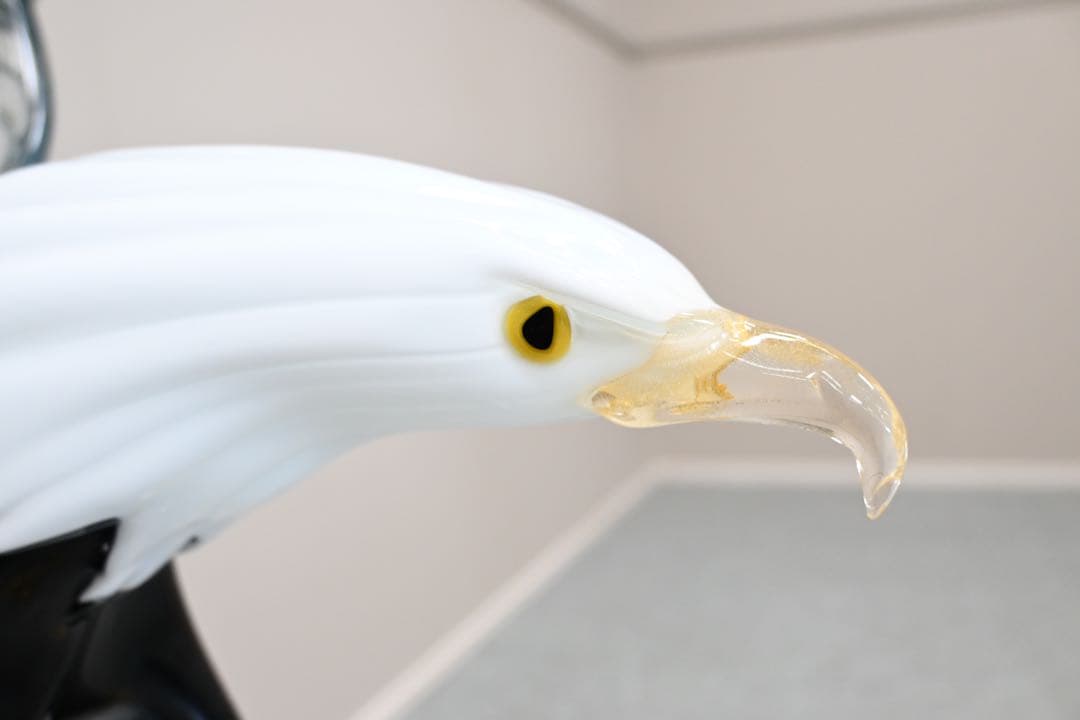 【極美品】Zanetti Murano ザネッティ ムラーノガラス 220万 鷲