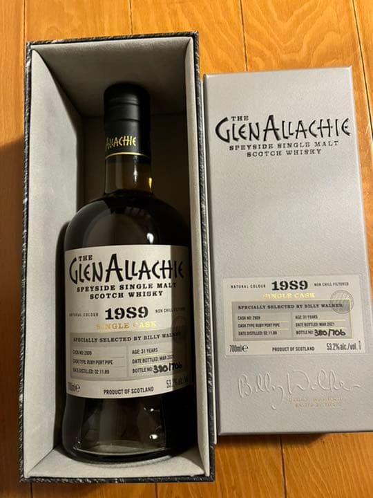 グレンアラヒー　1989 シングルカスク　３１年