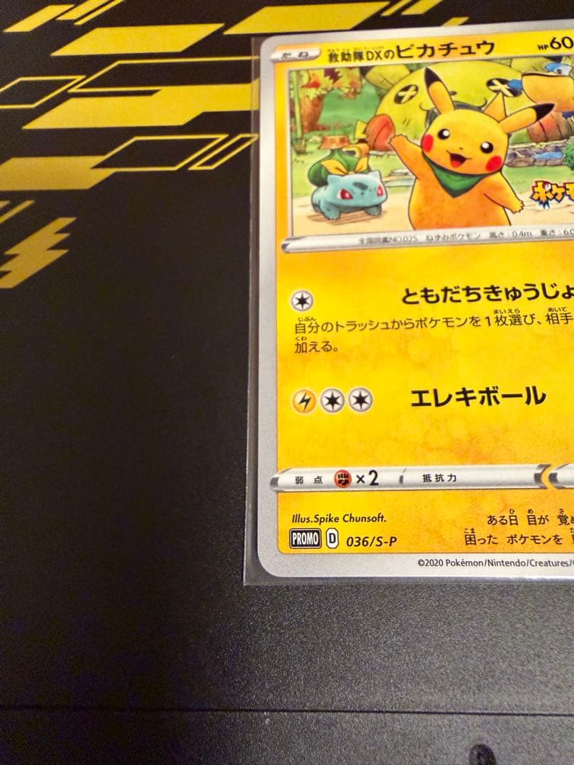 救助隊DXのピカチュウ