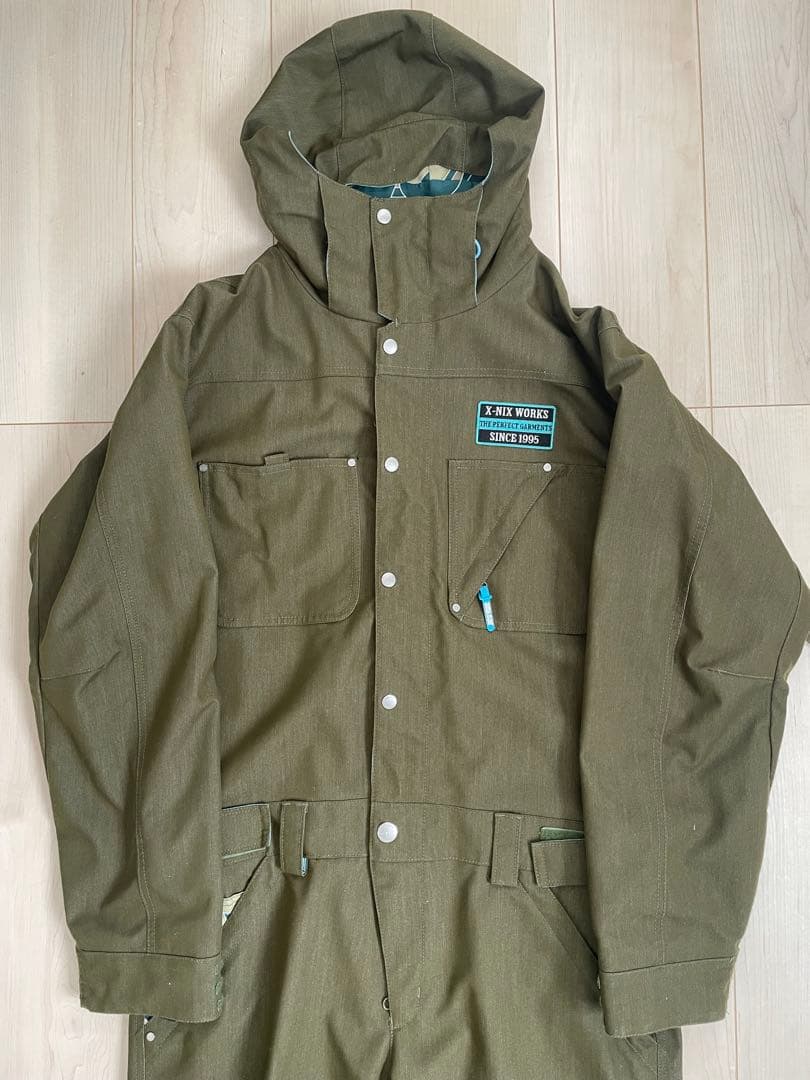 スノーボードウェア Mサイズ オリーブ色