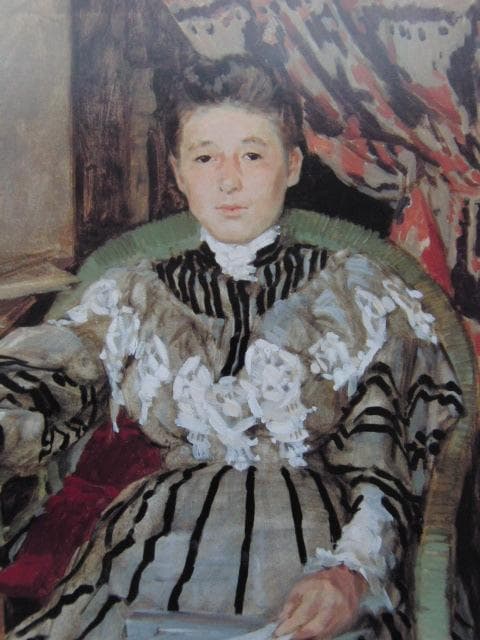 小磯良平、【K夫人像】、希少な限定額装用画集画、新品高級額 額装付、状態良好