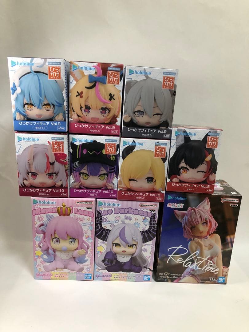 ホロライブ　プライズフィギュア7体セット