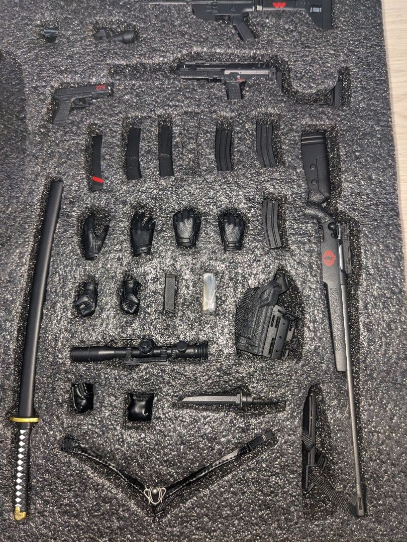 GDTOYS 1/6スケール メガネスネークバロネスタイプ ホットトイズ