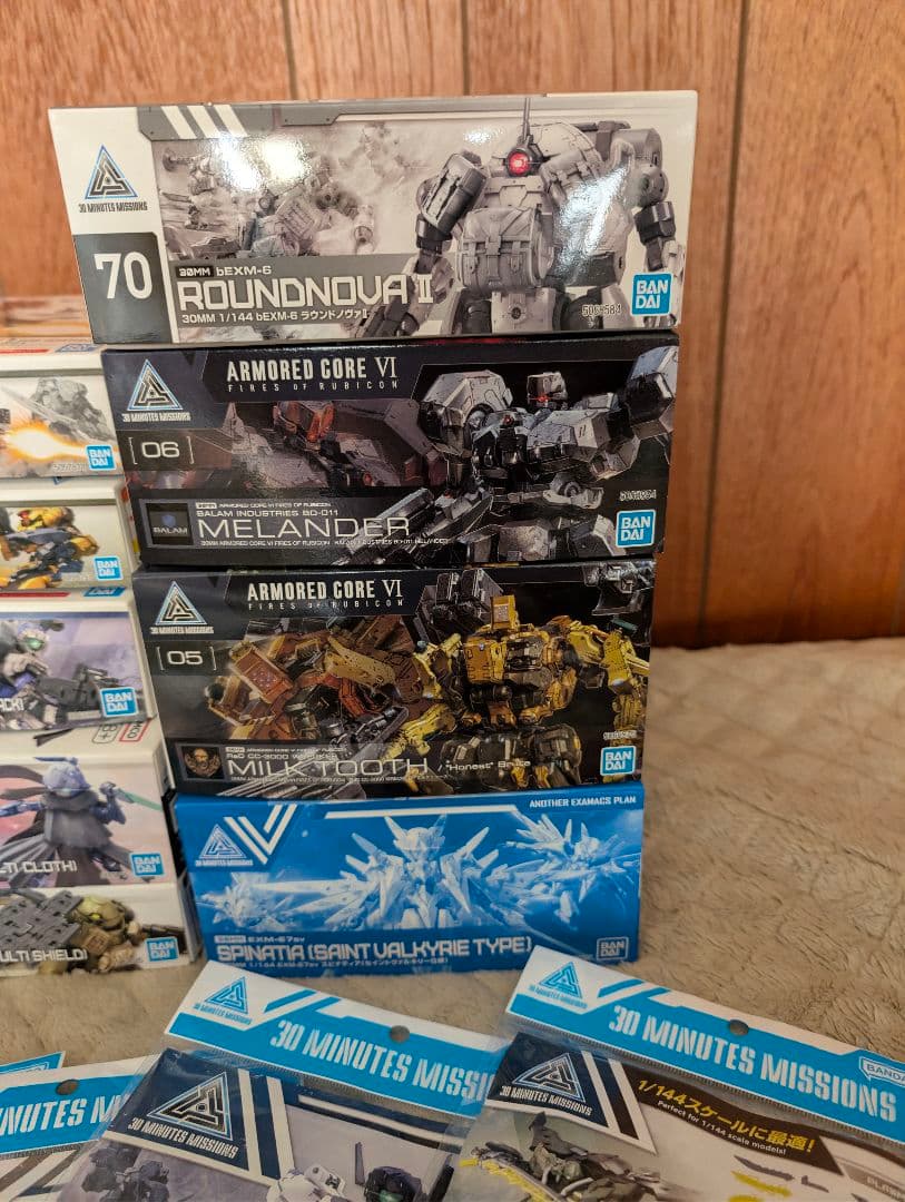 30MM まとめ プレバン 限定 アーマードコア オプションアーマー等 おまけ付