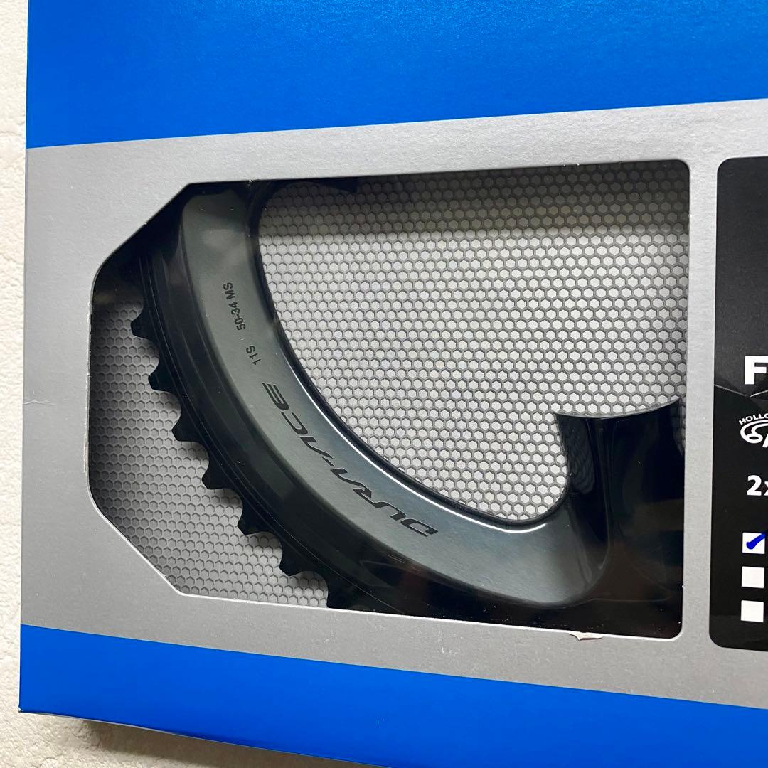 未使用 シマノ FC-R9100 50-34Tチェーンリングセット