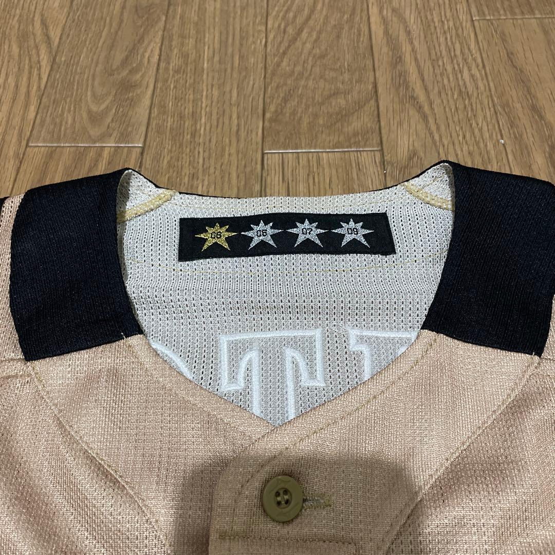 【L】日本ハムファイターズ 斎藤佑樹選手 プロコレユニフォーム NPBマーク付き