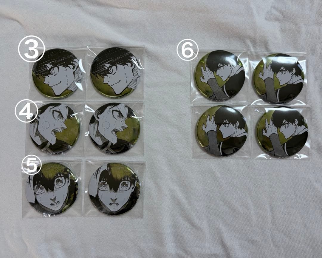 ブルーロック 潔世一 缶バッジ ブルーロック展