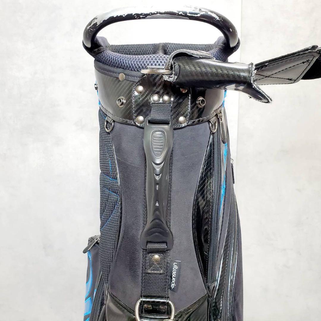 【フード未使用】デザインチューニング スタンド式 キャディバッグ ゴルフバッグ