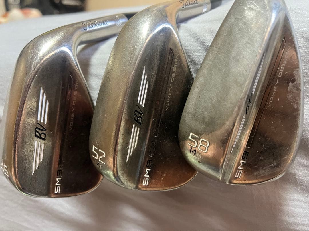 ボーケイ ウェッジ SM9 46° 52° 58° 3本セット　説明必読