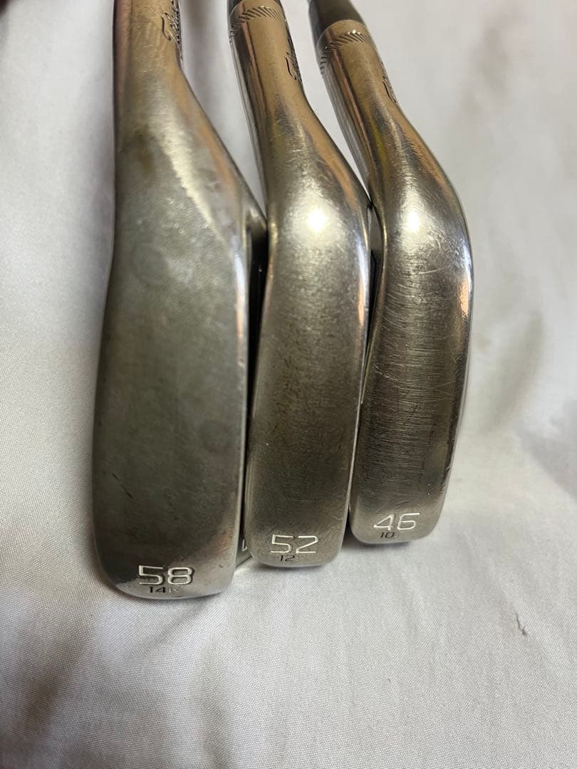 ボーケイ ウェッジ SM9 46° 52° 58° 3本セット　説明必読