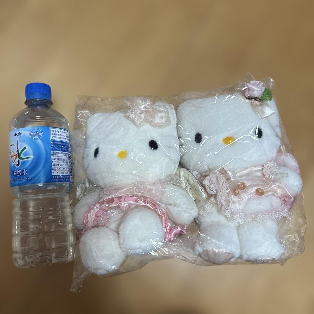 ハローキティ　レトロぬいぐるみ　サンリオ　1999.2001 電報