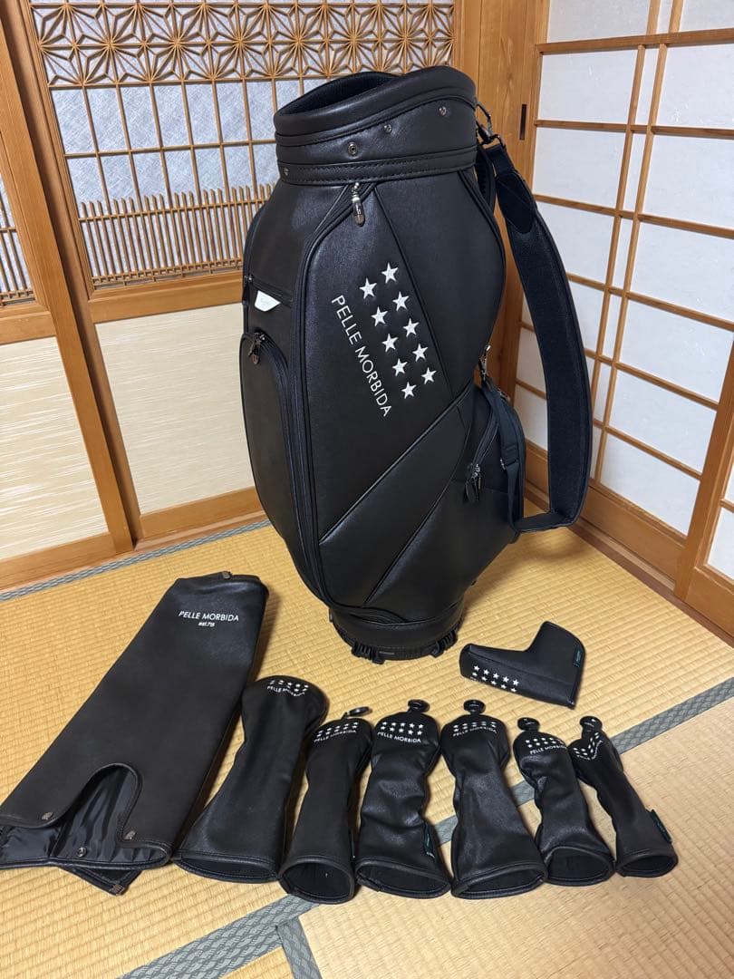 【新品・超美品・希少】PELLE MORBIDA 10周年　キャディバッグセット