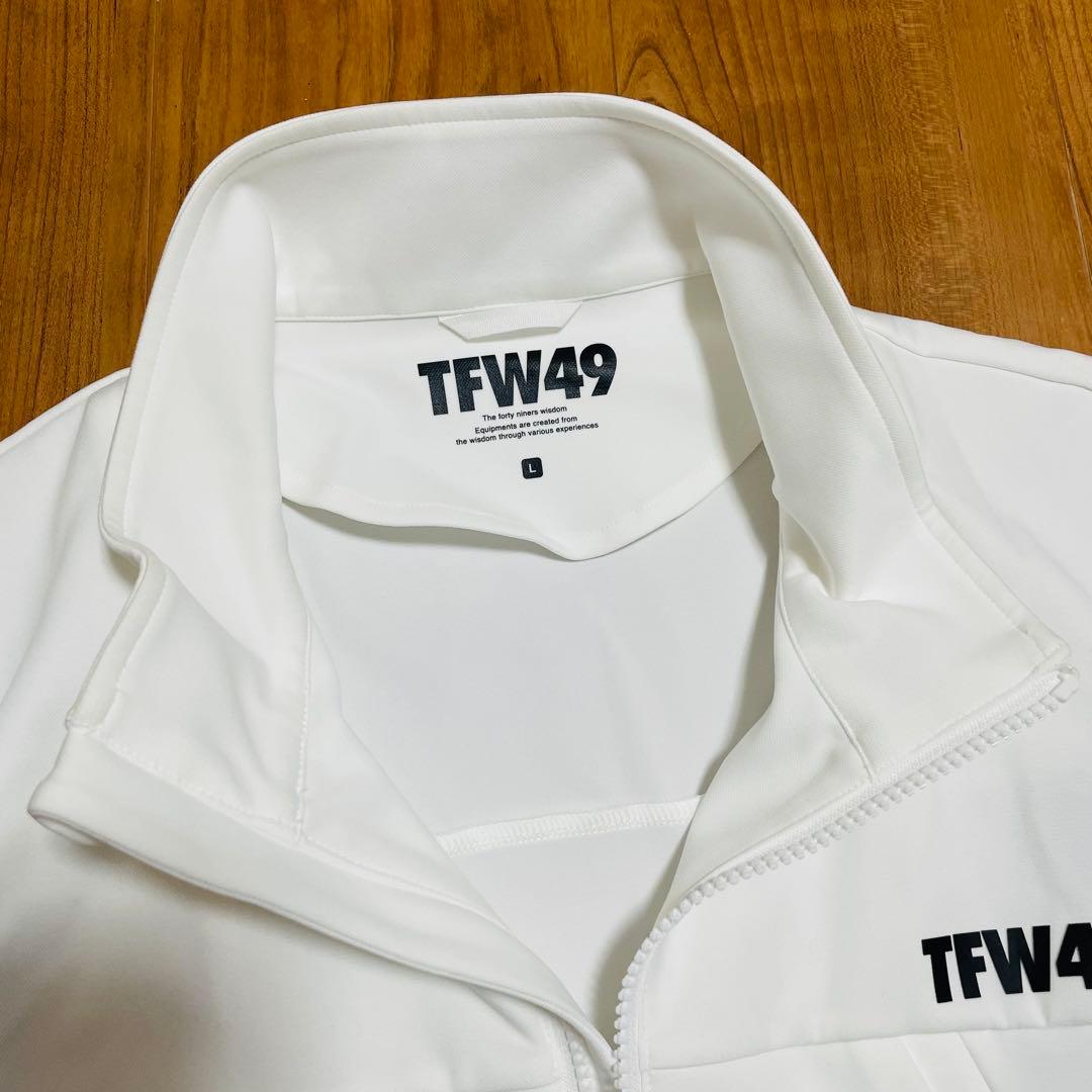 定価8.7万　TFW49 MULTIセットアップ　ホワイト　ジャージ L ゴルフ