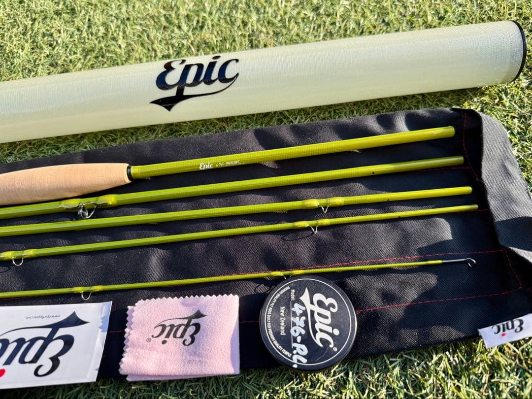 【美品】エピック パックライト #4 7'6 5ピース