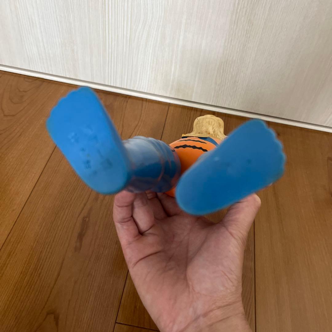 当時物 タイガーマスク ジャンボ ソフビ 梶原一騎 亀マーク