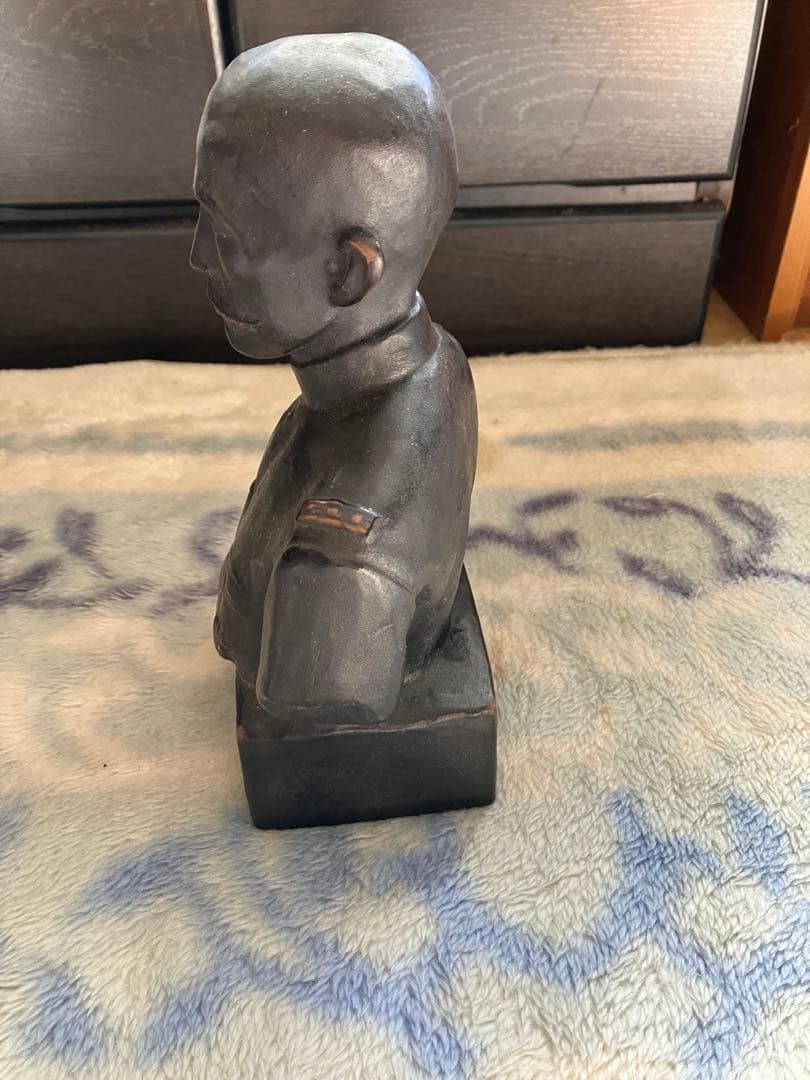 荒木将軍 荒木将軍胸像頒布会 共 荒木貞夫 骨董品 アンティーク 1.8kg