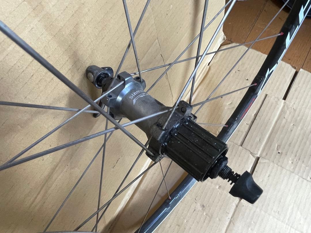 カーボン！　シマノWH-RS80 前後セット