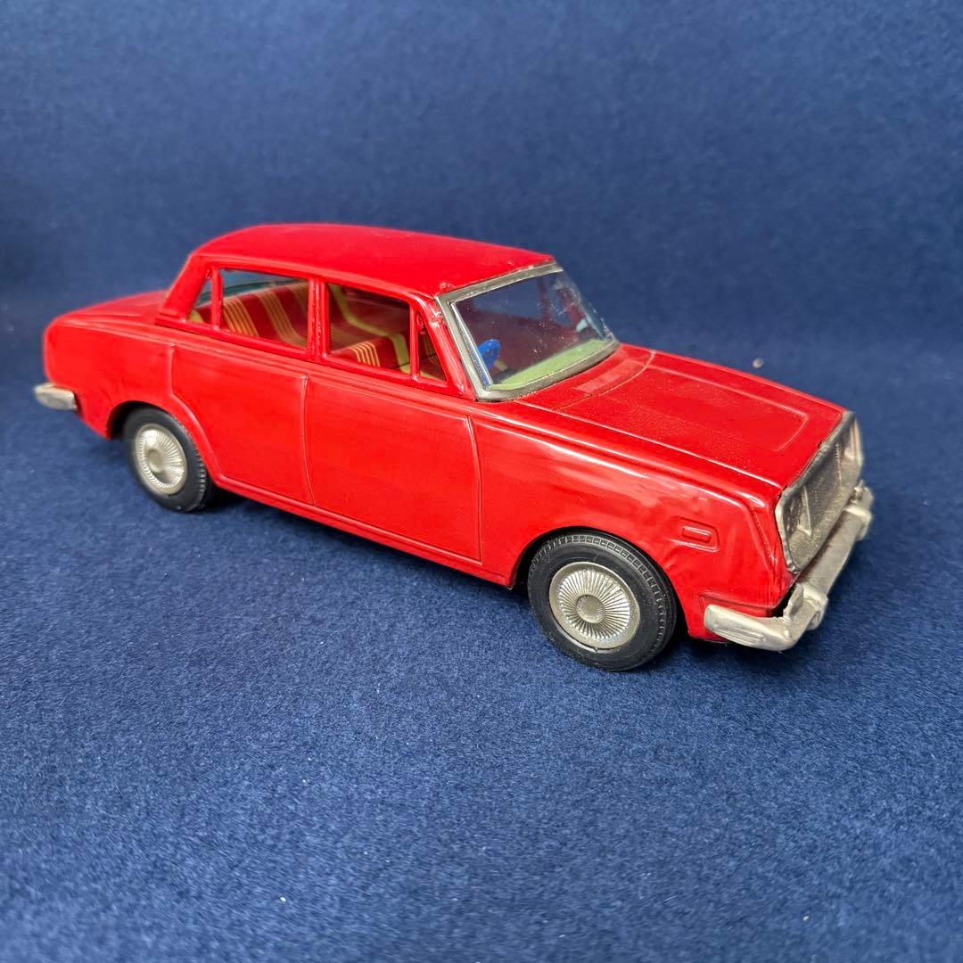 イチコー トヨペット コロナ デラックス ブリキ ミニカー フリクション 箱付き