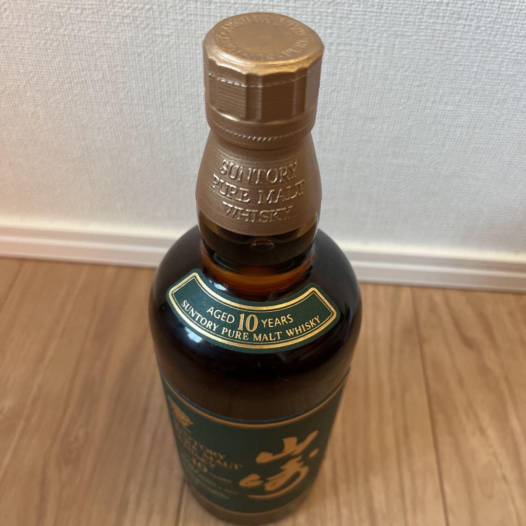 サントリー　山崎　10年 ピュアモルトウィスキー Yamazaki whisky