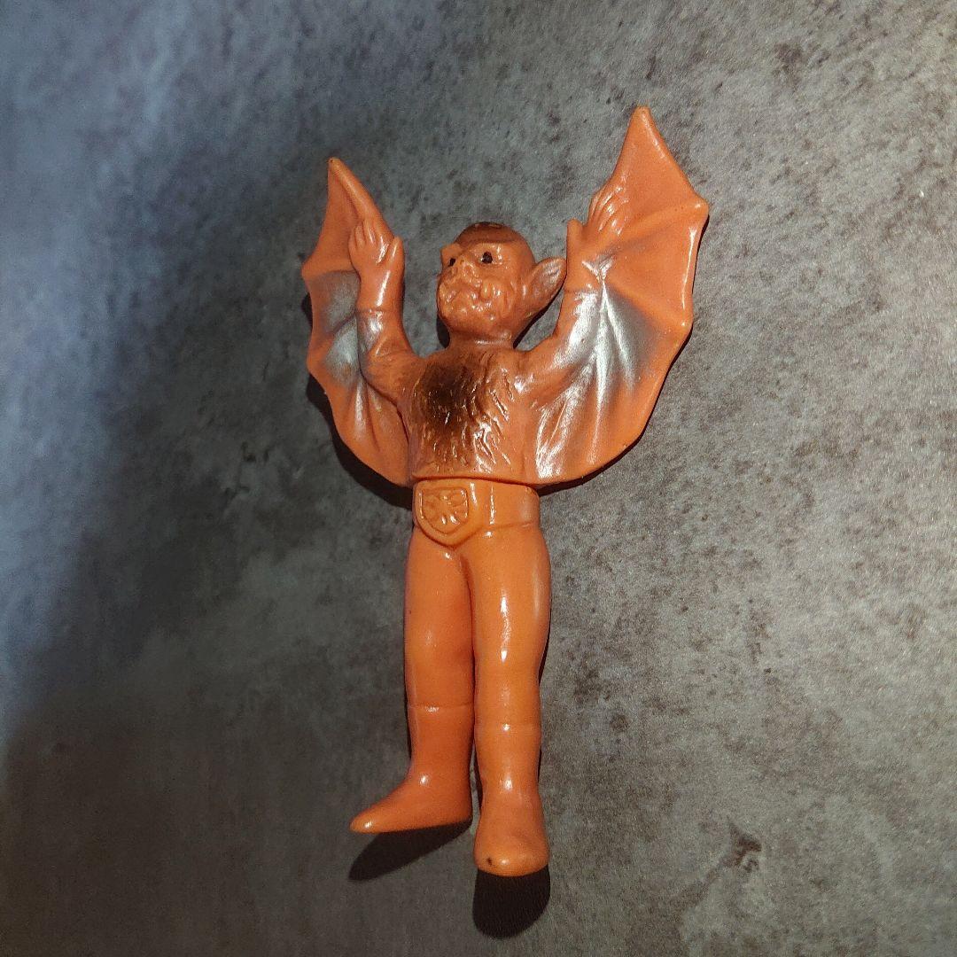 初期バンダイ/タカトク/コウモリ男 ソフビ セット