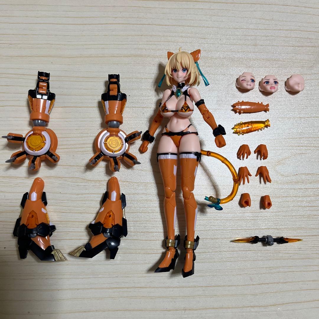 組み立て済「ソフィア・F・シャーリング 虎アーマーVer」完成品 PLAMAX