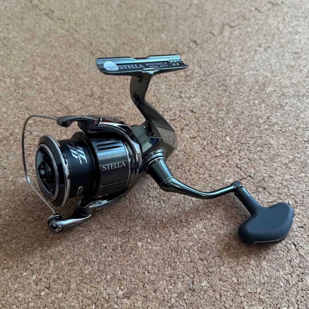 【2回試投のみ極美品】22ステラ 4000MHG ベール対策済製品