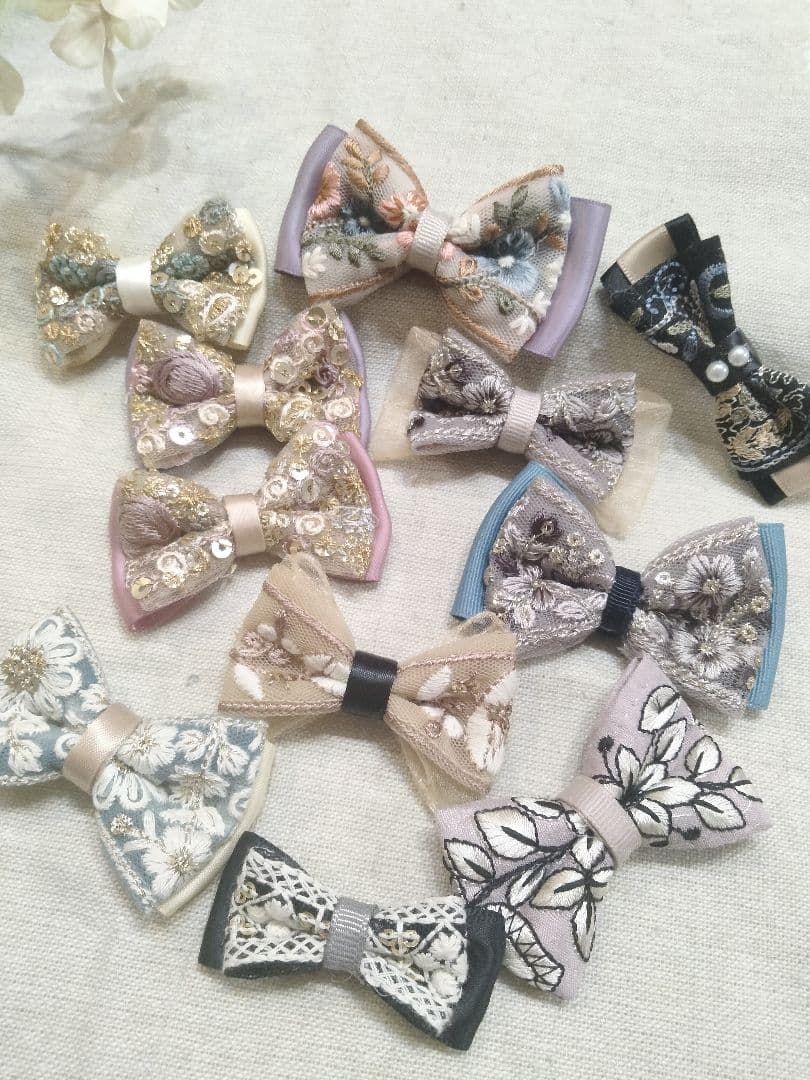 ワンちゃんリボン各種