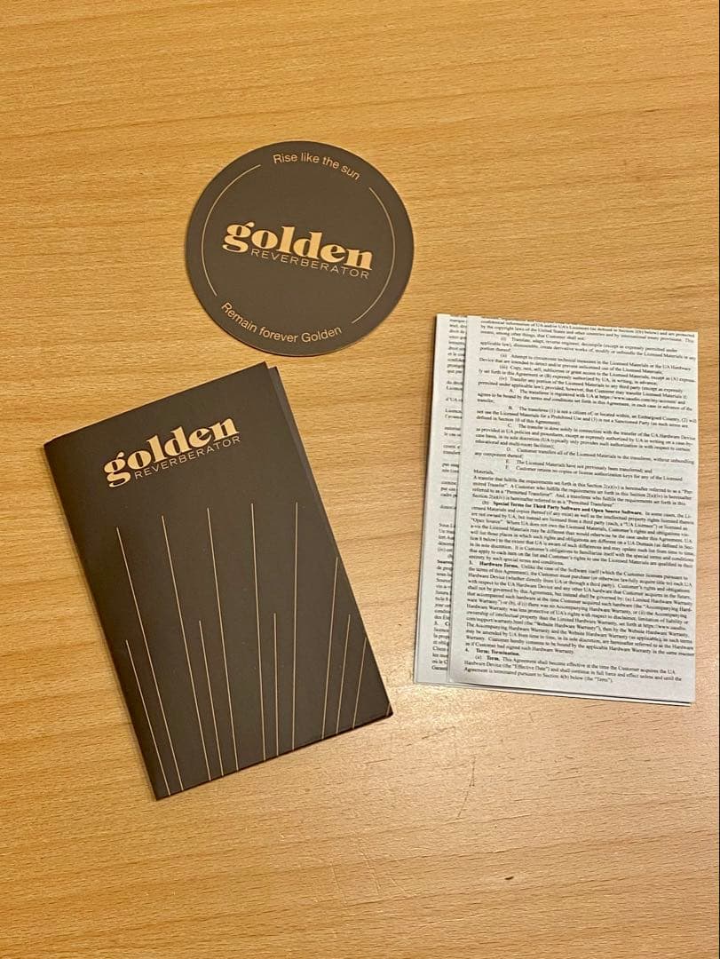 UAFX golden REVERBERATOR 中古