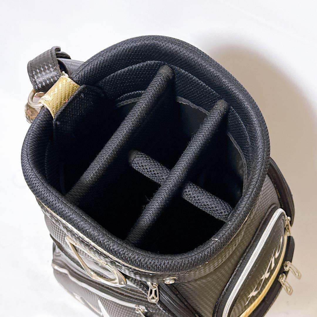 XXIO ゼクシオ ゴルフバッグ キャディバッグ ブラック GGC-X046