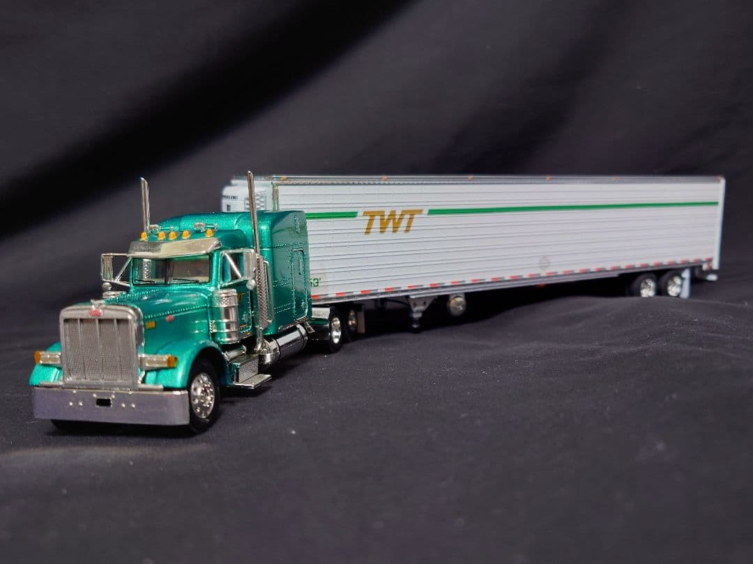 DCP 1/64 Peterbilt379 トレーラーミニカー トラック野郎