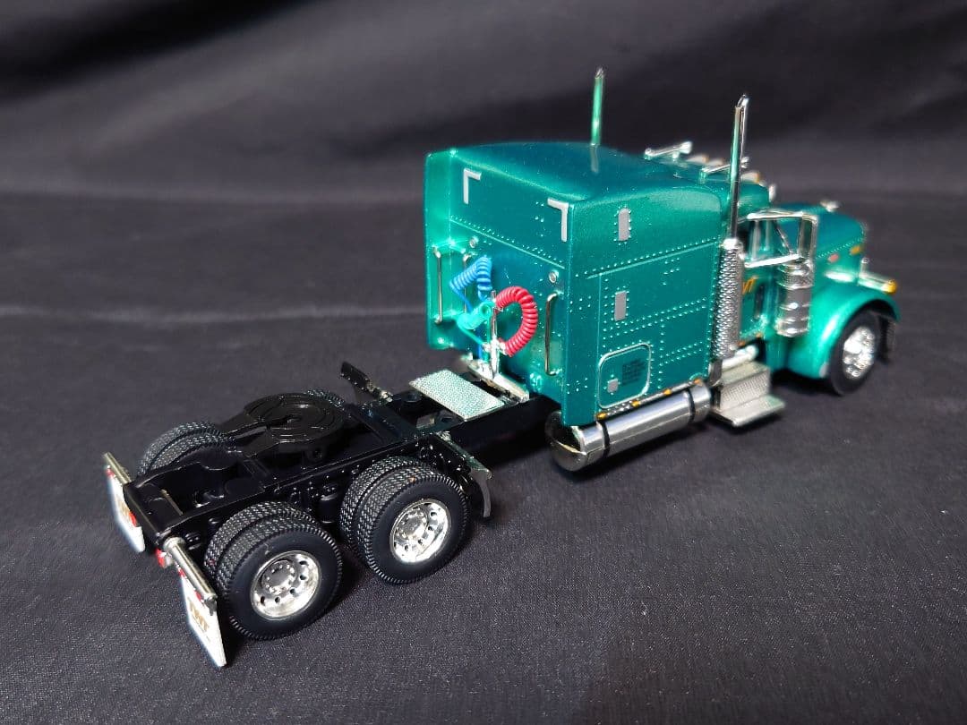 DCP 1/64 Peterbilt379 トレーラーミニカー トラック野郎