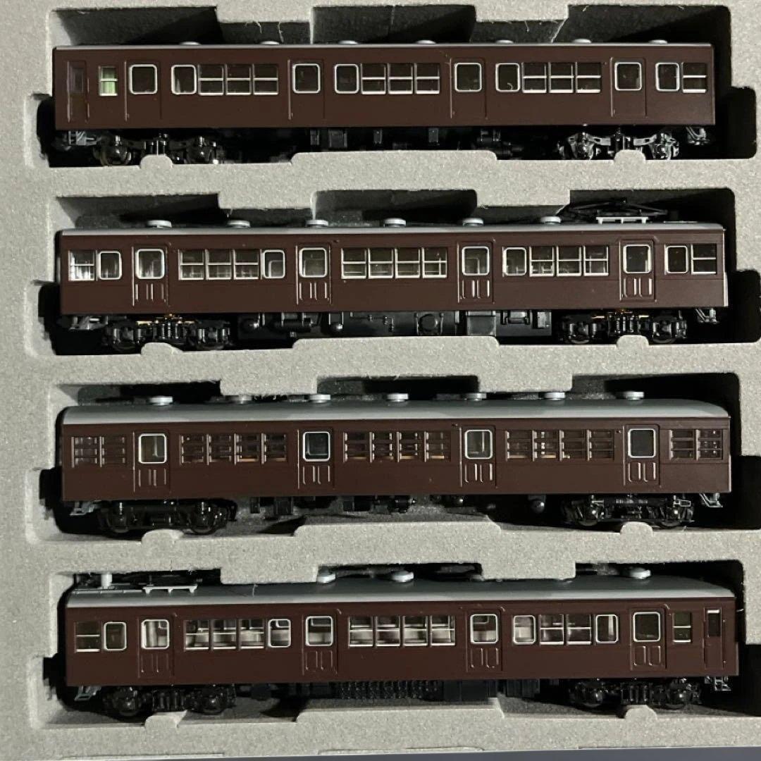 【TOMIX】国鉄 72・73形通勤電車 南武線4両セット◎98489 旧型国電