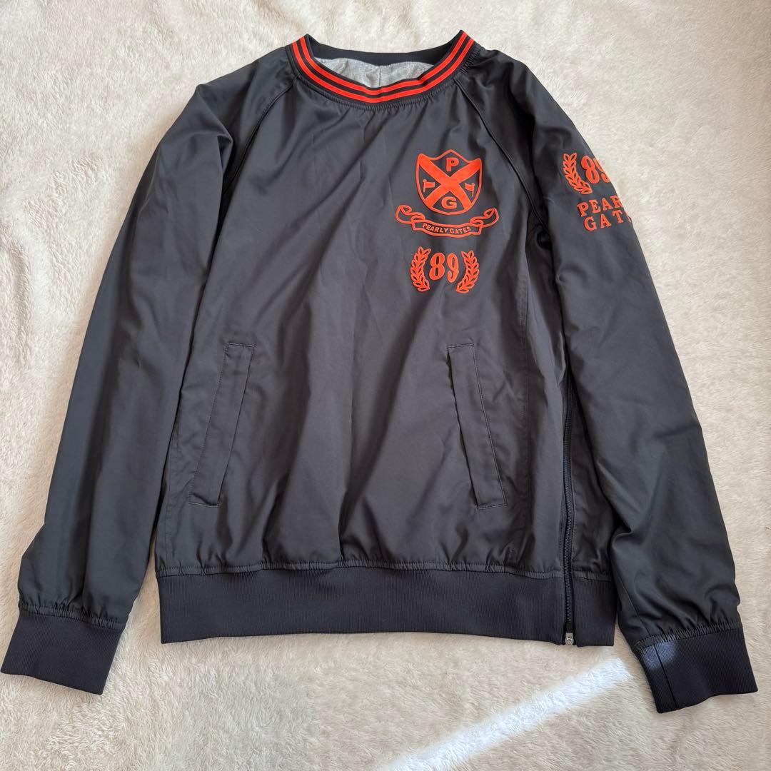 【パーリーゲイツ】美品スニードジャケットブルゾン　ブラックサイズ3