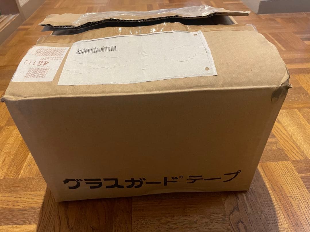 グラスガードテープ 幅100ｍｍ×長さ20ｍ 10巻/ケース 未使用