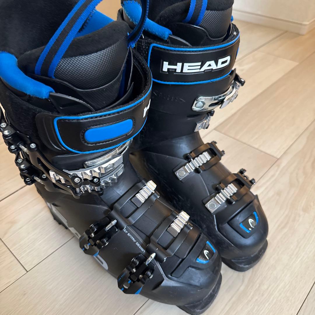 HEAD スキーブーツ ブラック/ブルー