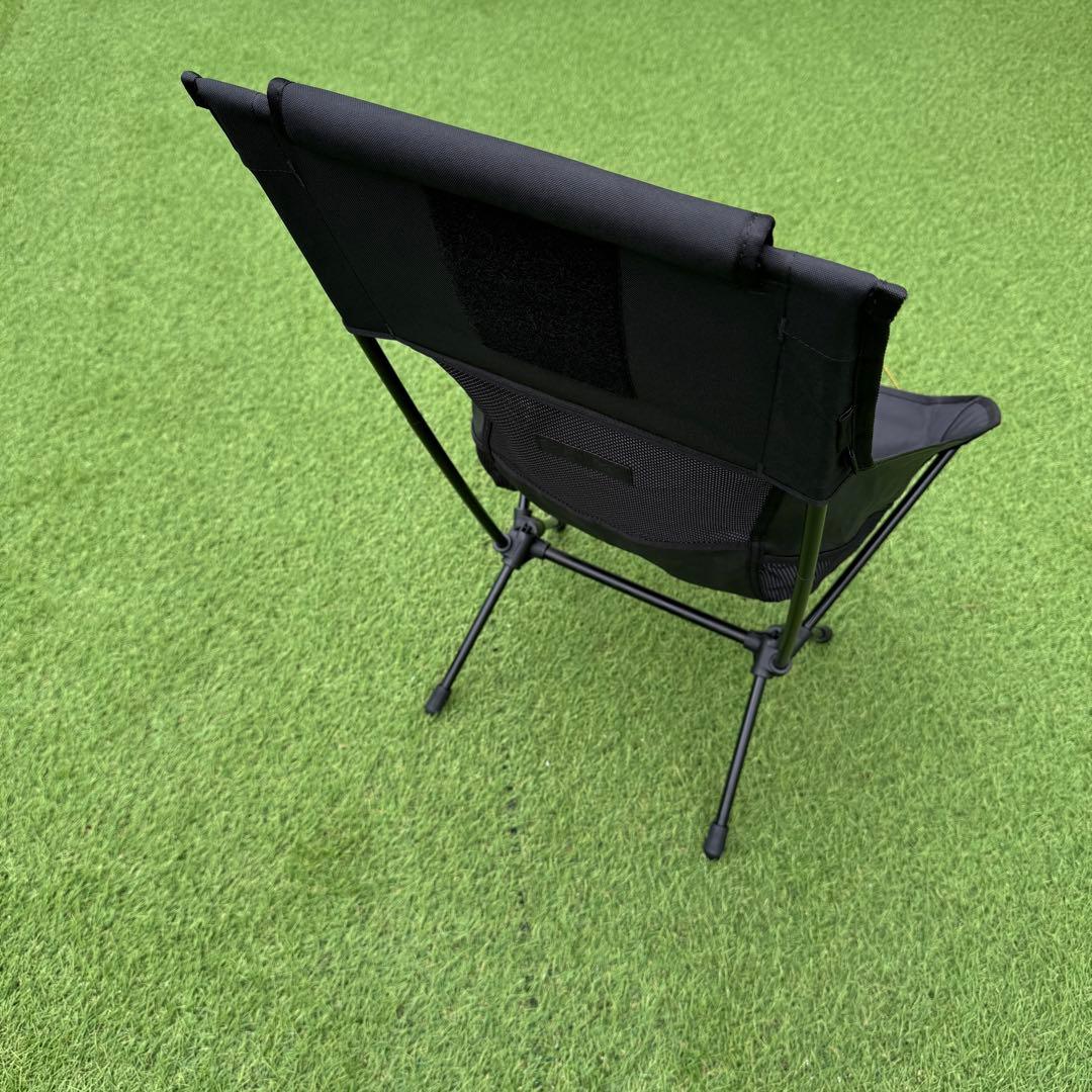 未使用級　ヘリノックス タクティカルチェアツー オールブラック 収納袋クッション