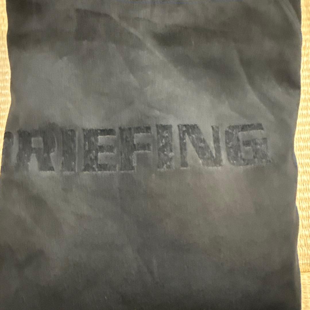 BRIEFING ブラック パーカーS 女性も