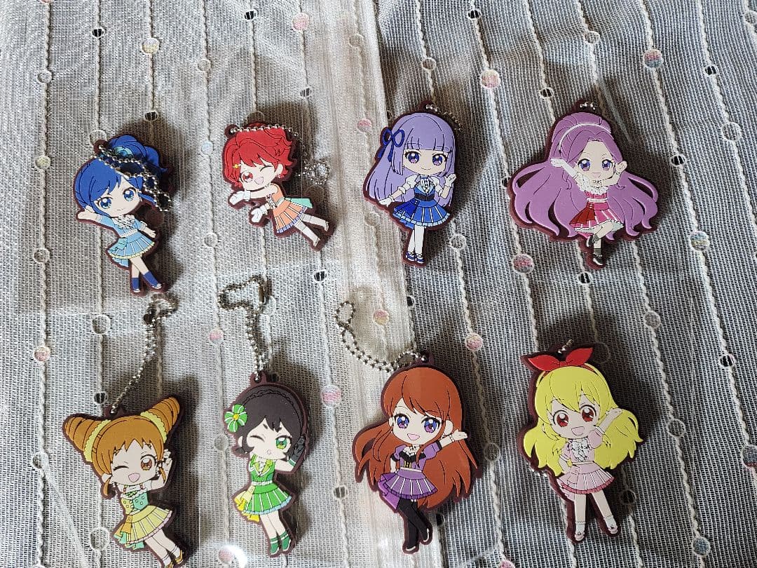 アイカツ 映画10th ラバーストラップ 8種