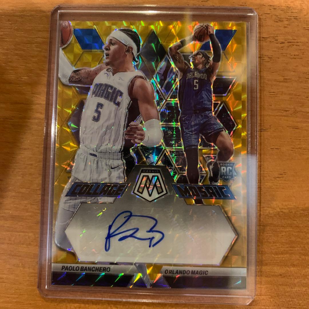 paolo banchero 2/10 シリ サインカード