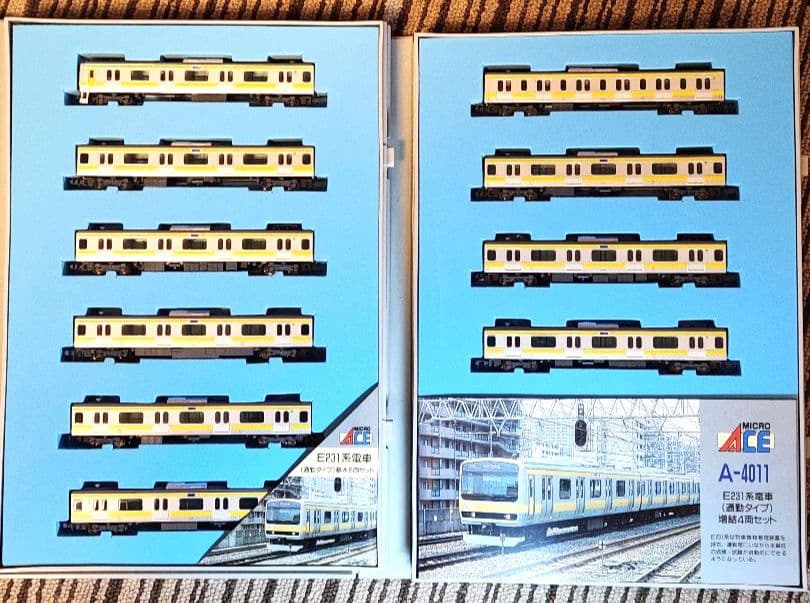 マイクロエース E231系 総武線 基本・増結 10両フル編成 ジャンク品