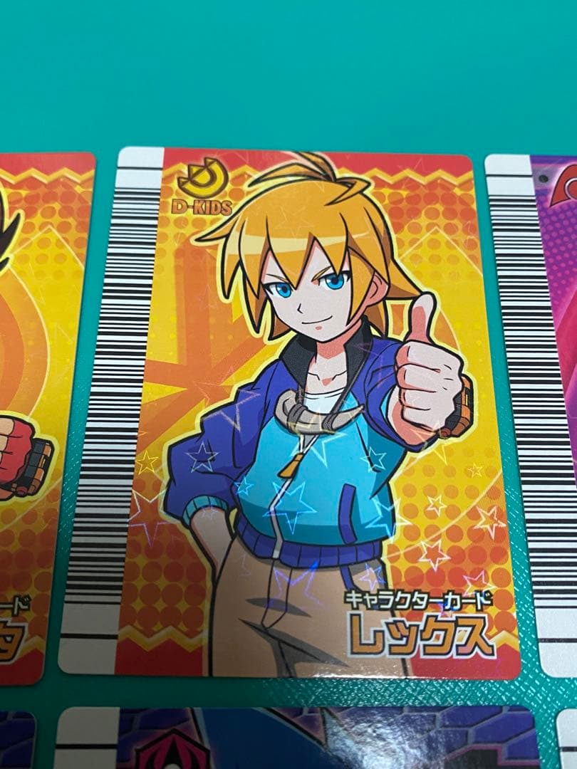 恐竜キングキャラクターカードミハサノーピスザッパー他合計７枚セット新品未使用