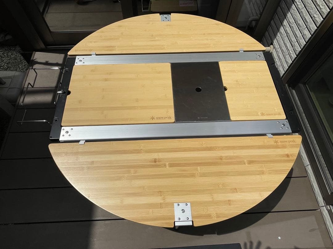 スノーピークpeak ラウンジスライドトップ 円卓 400脚