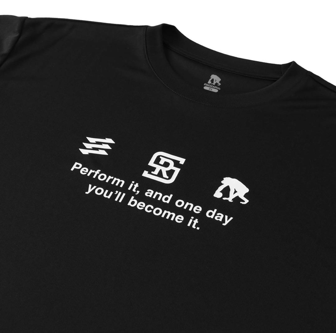 エゴザル RIKU ロングスリーブTシャツ RSスリーロゴ L 瀬川琉久