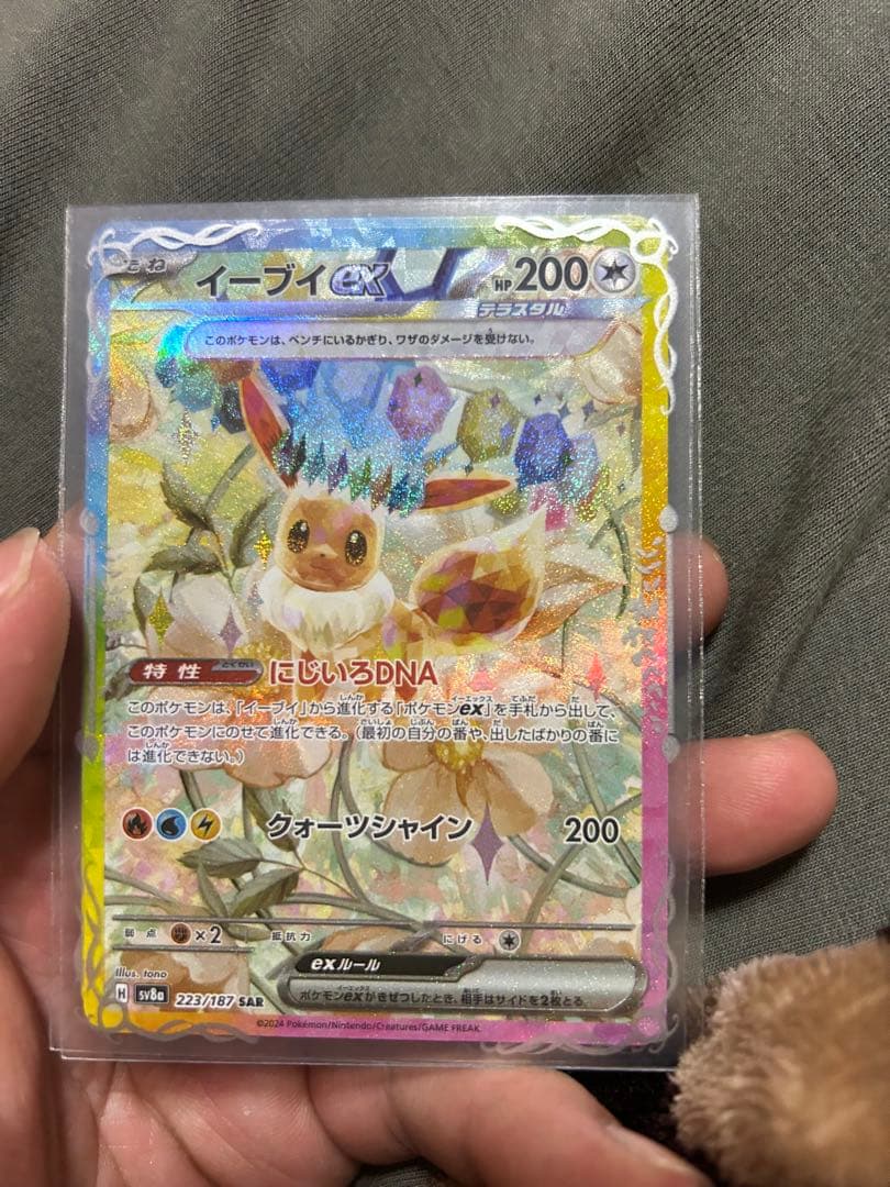 イーブイ系sarセット　ブラッキーex等　ゴッドパック