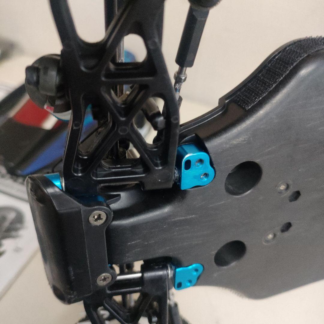 タミヤDB01シャーシ、オプション多数装備、ボディ付き