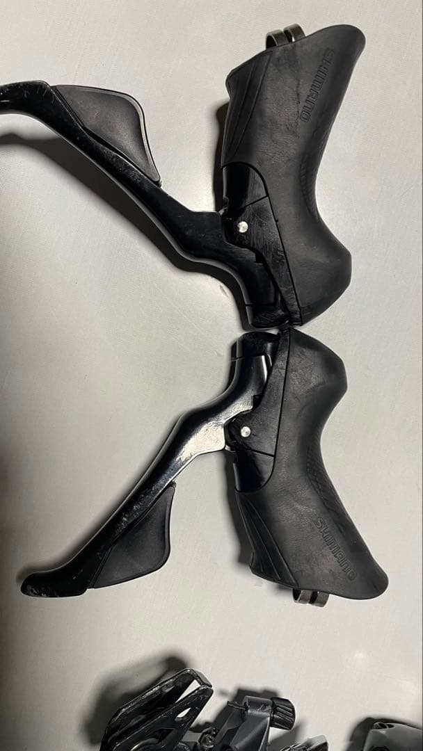 シマノ R7000 STI/R8000 FD RD/エアロカーボンハンドルセット