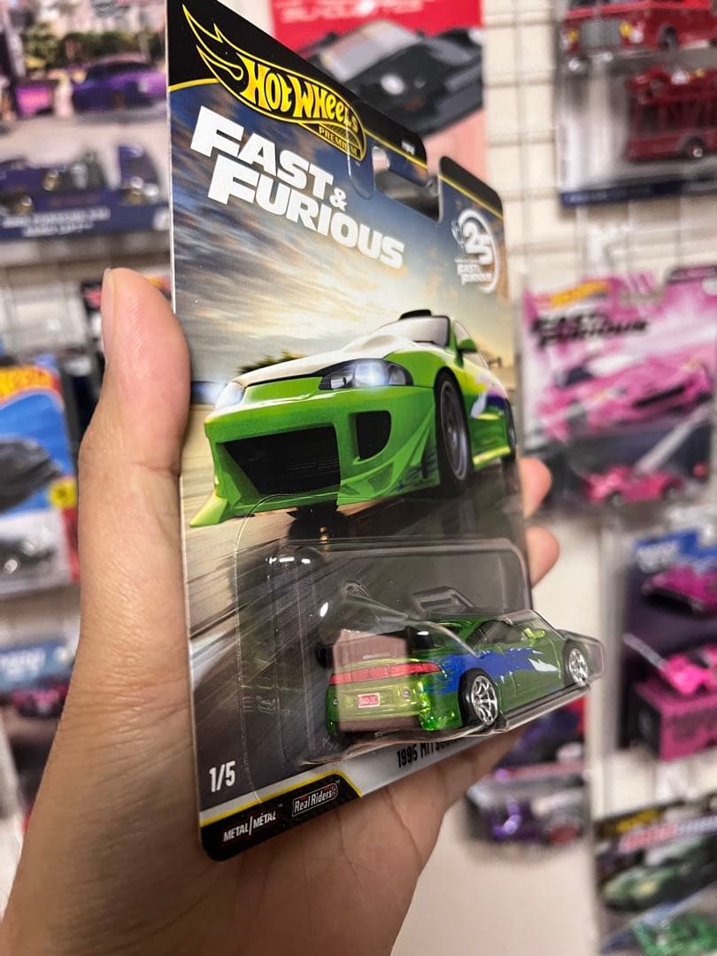 ホットウィール ワイルドスピード　1995 三菱 エクリプス チェイス①