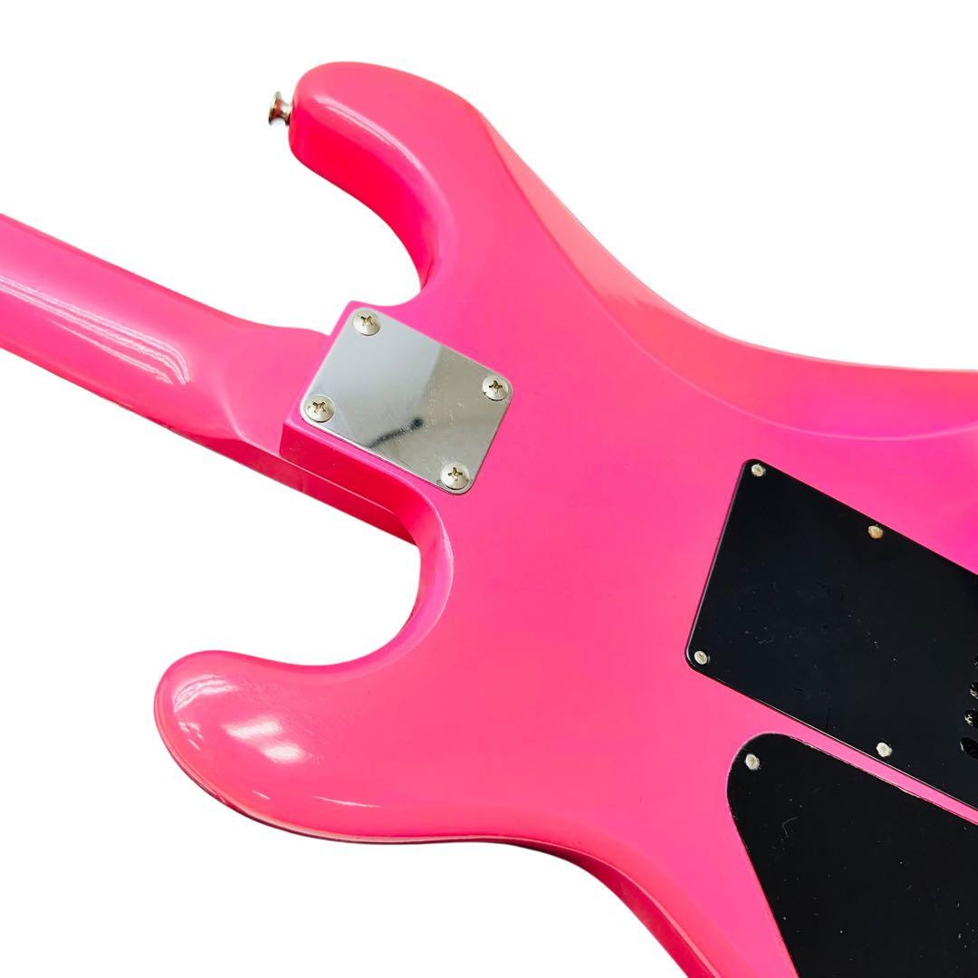 TOMSON ピンク色　エレキギター
