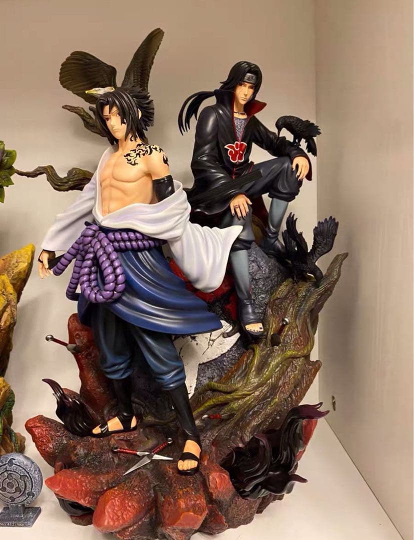 NARUTO ナルト うちはサスケ うちはイタチ ガレージキット スタチュー②