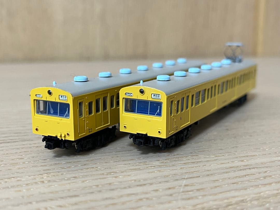 マイクロエース 101系通勤型電車 総武線・カナリア色・6両セット